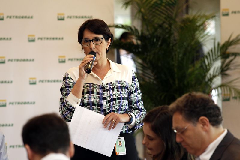 A diretora de E&P da Petrobras, Solange Guedes, participou de café da manhã com a imprensa no Rio de Janeiro Foto: Agência Petrobras